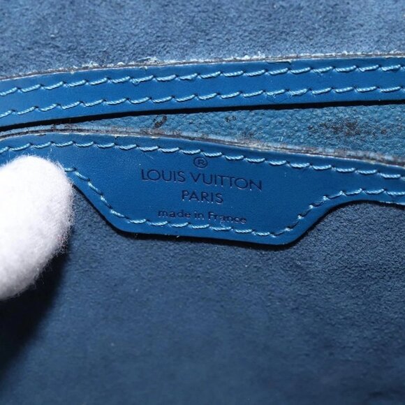 LOUIS VUITTON Epi Mabillon Backpack Blue - Picture 12 of 15